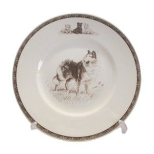 Rare Wedgwood Marguerite Kirmse 'Highland Chief' Collie Plate